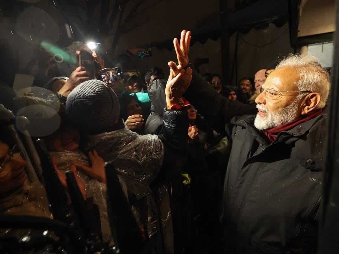 वॉशिंगटन डीसी में भारतीय समुदाय ने PM मोदी का किया भव्य अभिनंदन